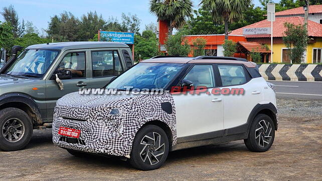 Mahindra XUV 3XO EV spotted again; new details confirmed