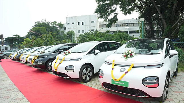 MG delivers 101 Windsor EVs in mega delivery event