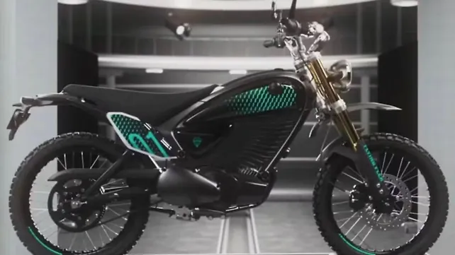 Royal Enfield teases Flying Flea S6 scrambler electric motorcycle 