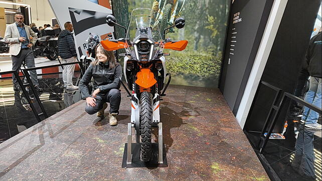 KTM 390 Adventure R Front View