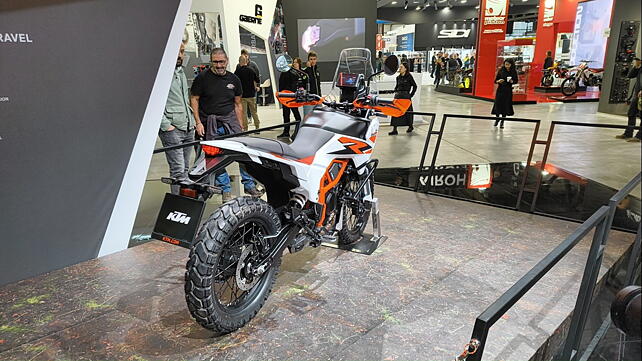 KTM 390 Adventure R Right Rear Three Quarter