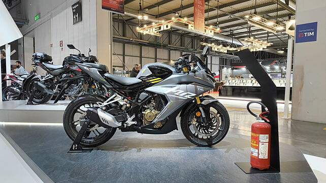 New Hero Karizma XMR 210 spotted at EICMA 2024