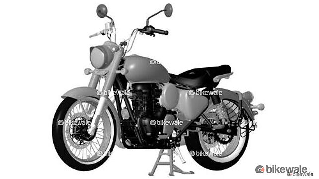 Royal Enfield Goan Classic 350 bobber spied testing