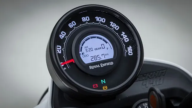 Royal Enfield Scram 440 Odometer