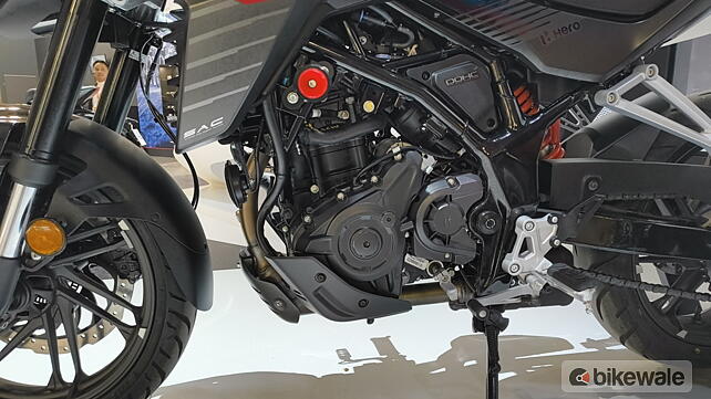 Hero Xtreme 250R Engine From Left