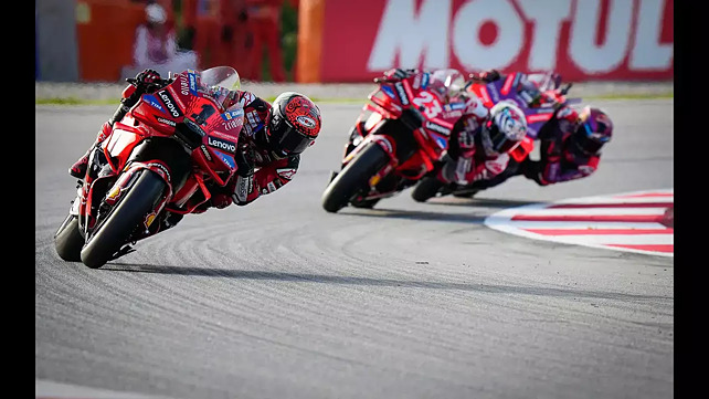 MotoGP 2024: Ducati's Pecco Bagnaia wins the Solidarity GP of Barcelona Sprint