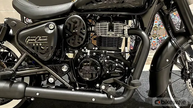 Royal Enfield Goan Classic 350 Engine From Right Royal Enfield Goan Classic 350 Engine From Right