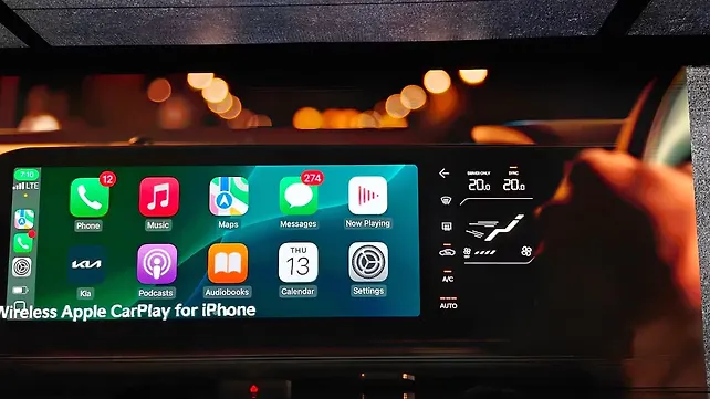 Kia New Seltos Infotainment System Interior Infotainment System