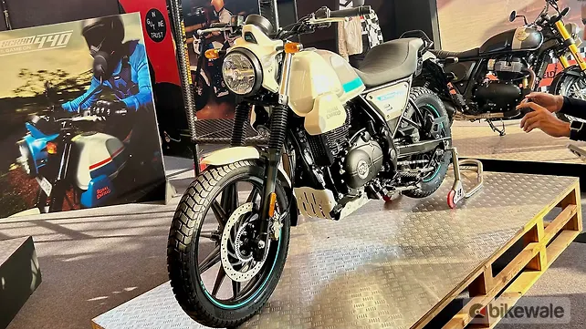 Royal Enfield Scram 440 Left Front Three Quarter Royal Enfield Scram 440 Left Front Three Quarter