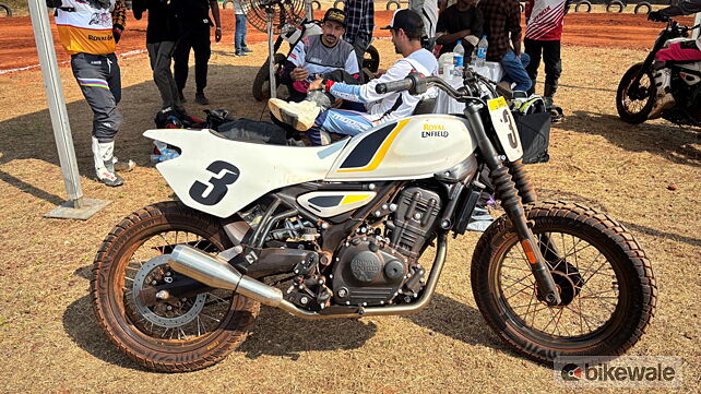 Royal Enfield FT450 Flat Tracker unveiled at Motoverse 2024