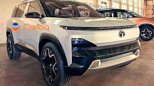 Production-spec Tata Sierra EV spied undisguised