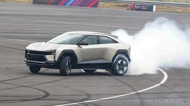 Mahindra BE 6 Left Front Three Quarter Mahindra BE 6 Left Front Three Quarter