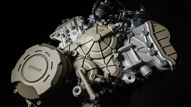 Ducati Panigale V4 Engine From Right