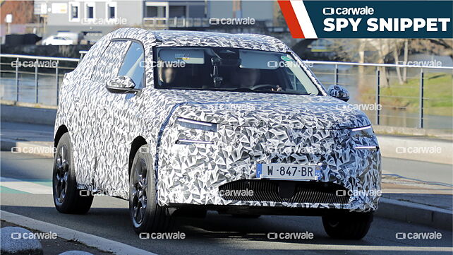 India-bound next-gen Citroen C5 Aircross spied testing 