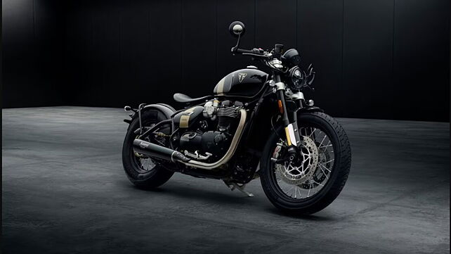 Triumph unveils limited edition Bonneville Bobber TFC