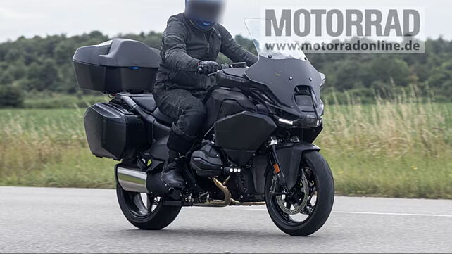 BMW R 1300 RT spied testing in Europe