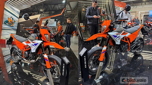 KTM 390 SMC R Right Front Three Quarter