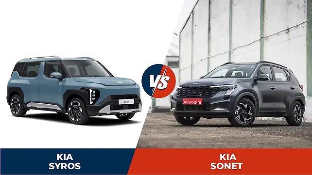 Kia Syros Vs Kia Sonet: Stepping up the game Kia Syros Vs Kia Sonet: Stepping up the game