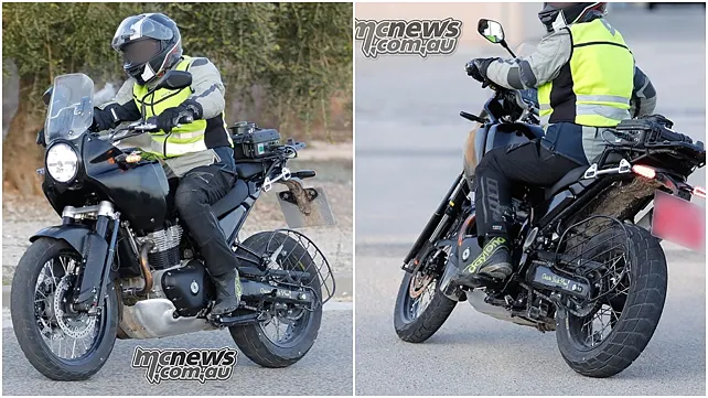  Royal Enfield Himalayan 750 spied- Three key highlights spotted 