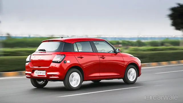 Maruti Suzuki Swift Right Rear Three Quarter Maruti Suzuki Swift Right Rear Three Quarter