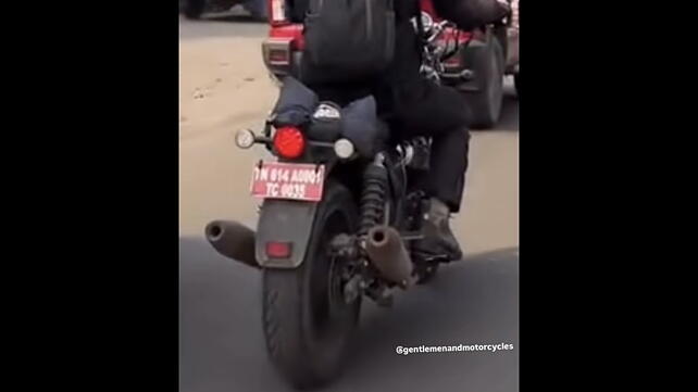 Royal Enfield Interceptor 650 Rear View