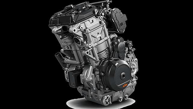 KTM 890 Duke R Engine From Left