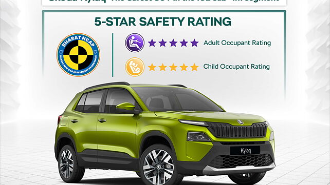 Skoda Kylaq gets 5-star BNCAP Safety Rating