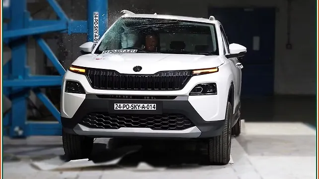 Skoda Kylaq Front View Skoda Kylaq Front View