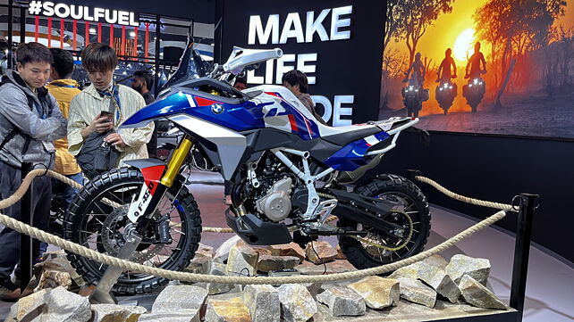 BMW F 450GS Concept unveiled at Bharat Mobility Expo 2025