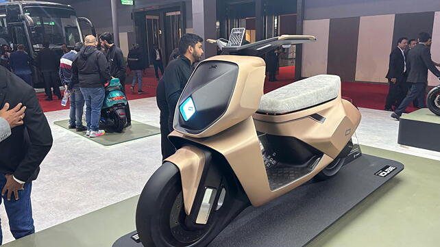 TVS Vision iQube concept unveiled at Bharat Mobility Expo 2025