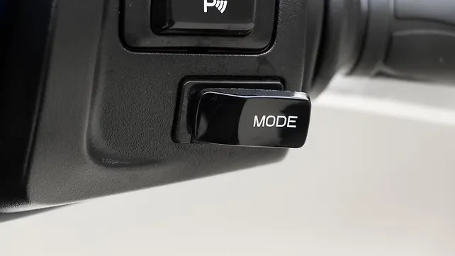 TVS iQube Riding Modes Switch