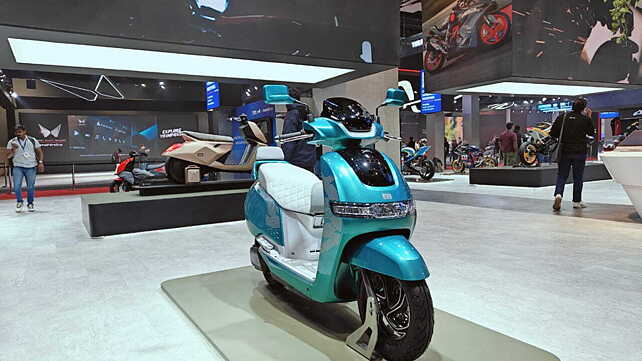 TVS iQube ST 2025 Concept unveiled at Bharat Mobility Expo 2025