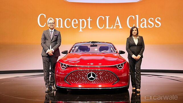 Mercedes-Benz Concept CLA unveiled at Bharat Mobility Expo 2025