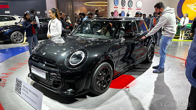 Mini Cooper S JCW Pack launched at Bharat Mobility Expo 2025