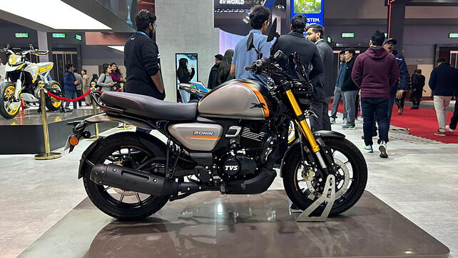 New TVS Ronin unveiled at Bharat Mobility Show 2025; launch soon