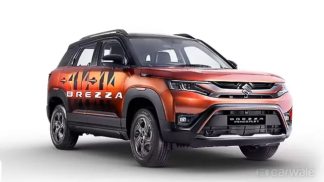 Maruti Brezza Powerplay concept revealed at Bharat Mobility Expo 2025 Maruti Brezza Powerplay concept revealed at Bharat Mobility Expo 2025
