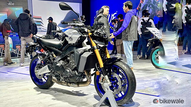 New Yamaha MT-09 showcased at Bharat Mobility Expo 2025