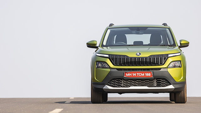 Skoda Kylaq Front View Skoda Kylaq Front View