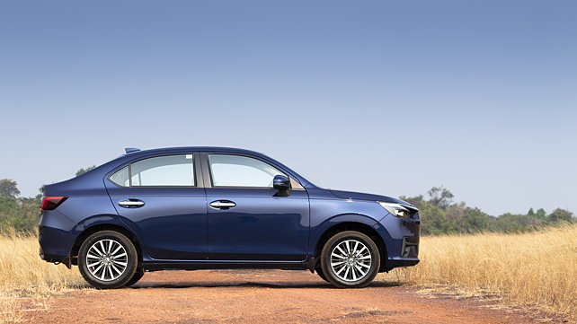 Honda Amaze Left Side View Honda Amaze Left Side View