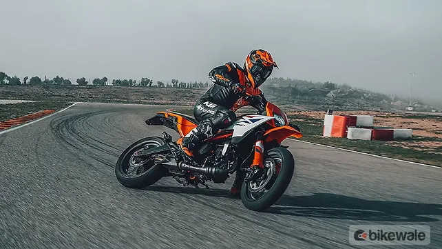 KTM 390 SMC R Spied Testing in India Ahead of Launch