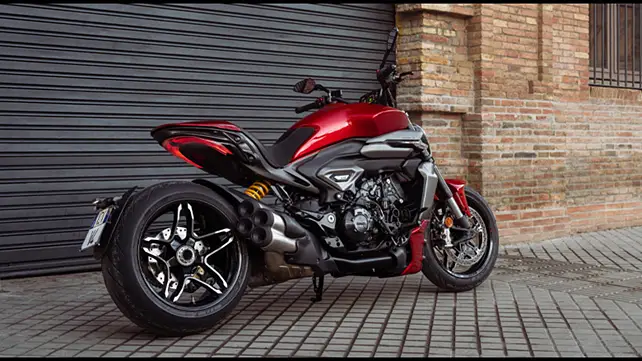 Ducati Diavel V4 Right Rear Three Quarter Ducati Diavel V4 Right Rear Three Quarter
