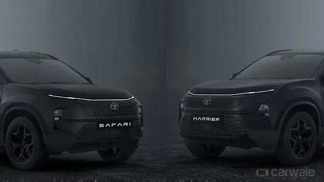 Tata Safari and Harrier Stealth Editions: Now in pictures Tata Safari and Harrier Stealth Editions: Now in pictures