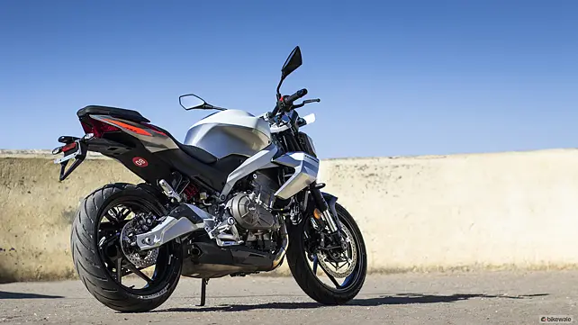 Aprilia Tuono 457 Right Rear Three Quarter Aprilia Tuono 457 Right Rear Three Quarter