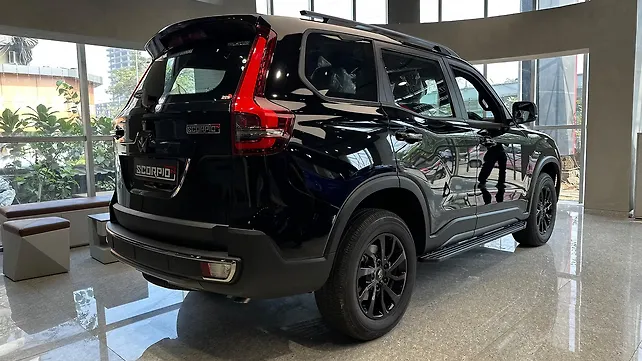 Mahindra Scorpio N Left Rear Three Quarter Mahindra Scorpio N Left Rear Three Quarter