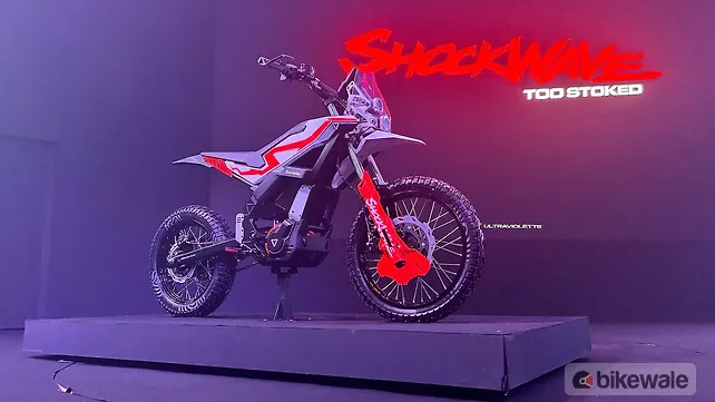 Ultraviolette Shockwave enduro bike launched in India at Rs. 1.75 lakh Ultraviolette Shockwave enduro bike launched in India at Rs. 1.75 lakh