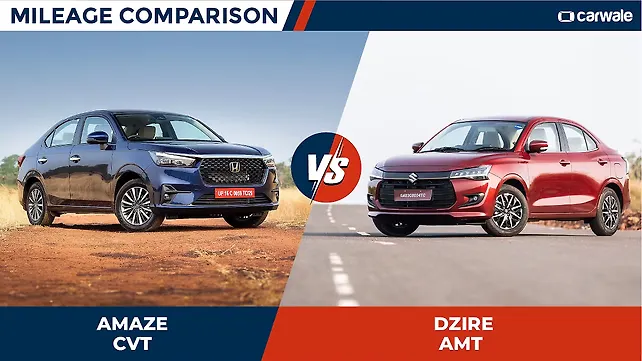 Maruti Suzuki Dzire vs Honda Amaze: Real World Mileage Compared Maruti Suzuki Dzire vs Honda Amaze: Real World Mileage Compared