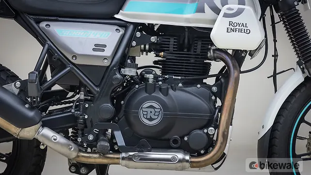 Royal Enfield Scram 440 Engine From Right Royal Enfield Scram 440 Engine From Right