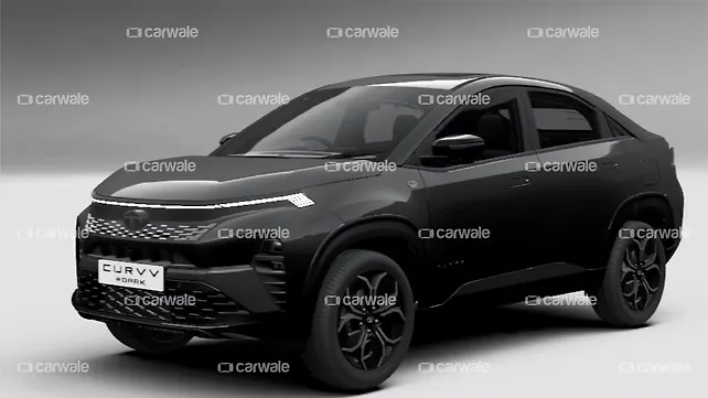 Curvv Design Tata Curvv Dark Edition: Details Leaked ahead of Official Launch - CarWale