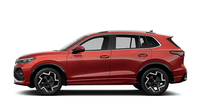 Volkswagen Tiguan R-Line Left Side View Volkswagen Tiguan R-Line Left Side View