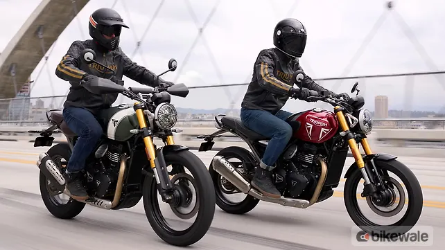 Triumph Speed 400, Speed T4, and Scrambler 400 X Get Online Offers